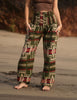 Warm Blanket Trousers - Aztec - Green